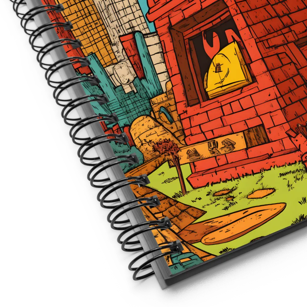 Urban Duck Overlook 
 Spiral Notebook | 140 pages