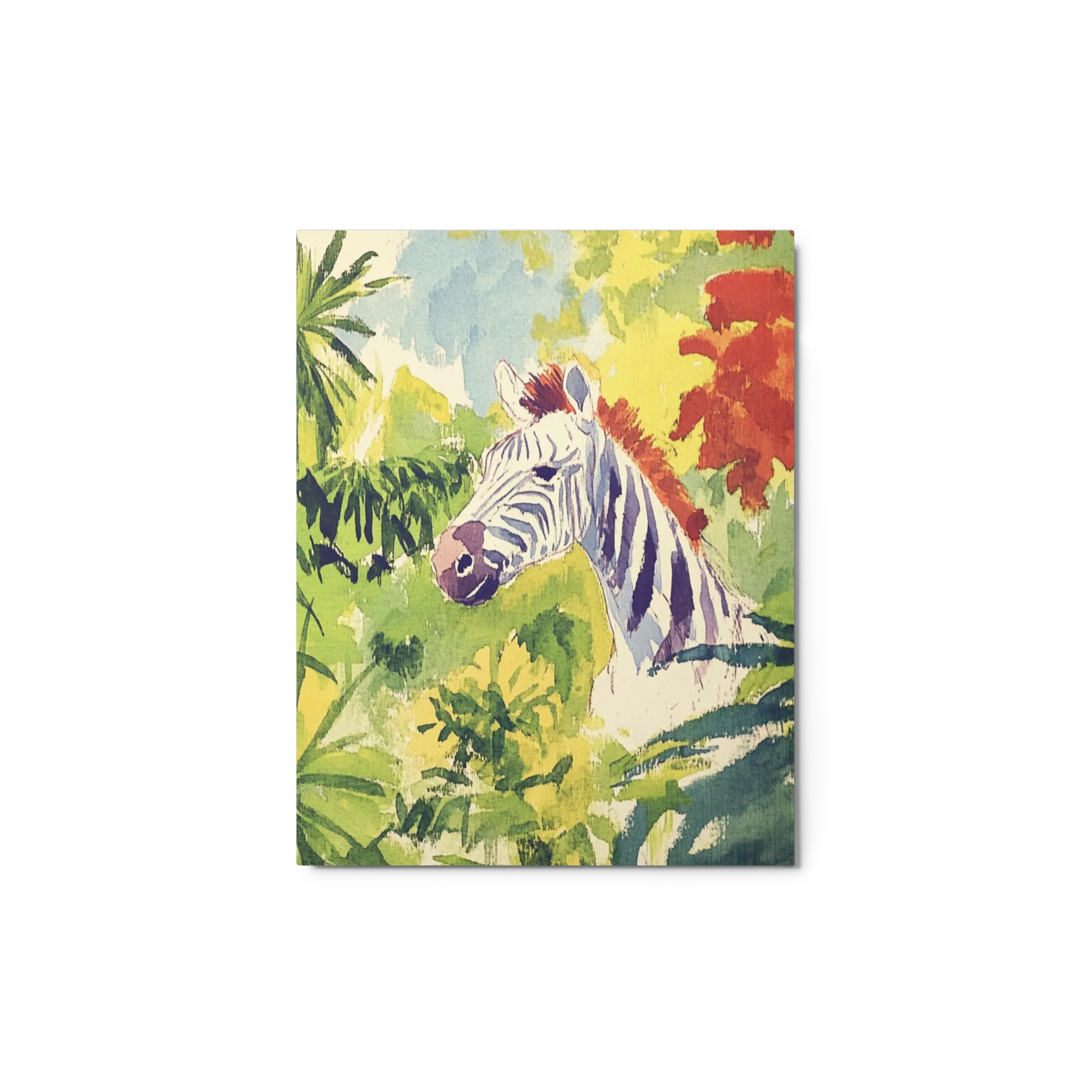 Zebra in the Jungle