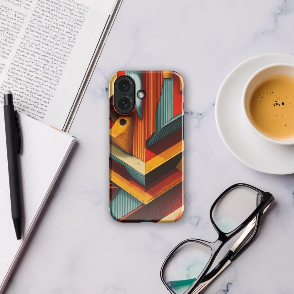 Brutalist Geometric Composition 
 Samsung Galaxy S10 | Snap Case