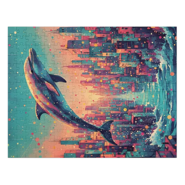 Skybound Dolphin | Jigsaw Puzzles