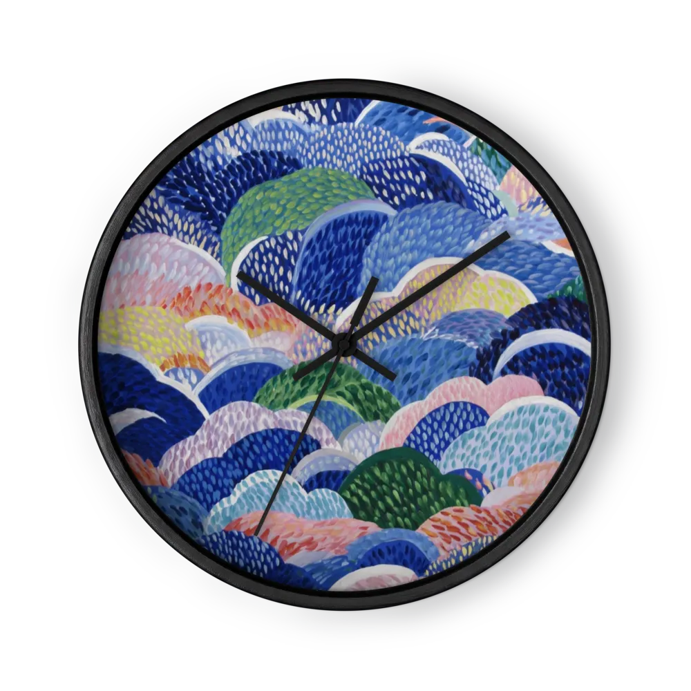 Rhythmic Waves | Wall Clock