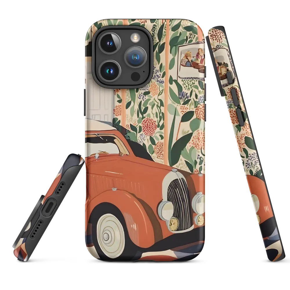 Vintage Charm: A Modern Encounter | Phone Case
