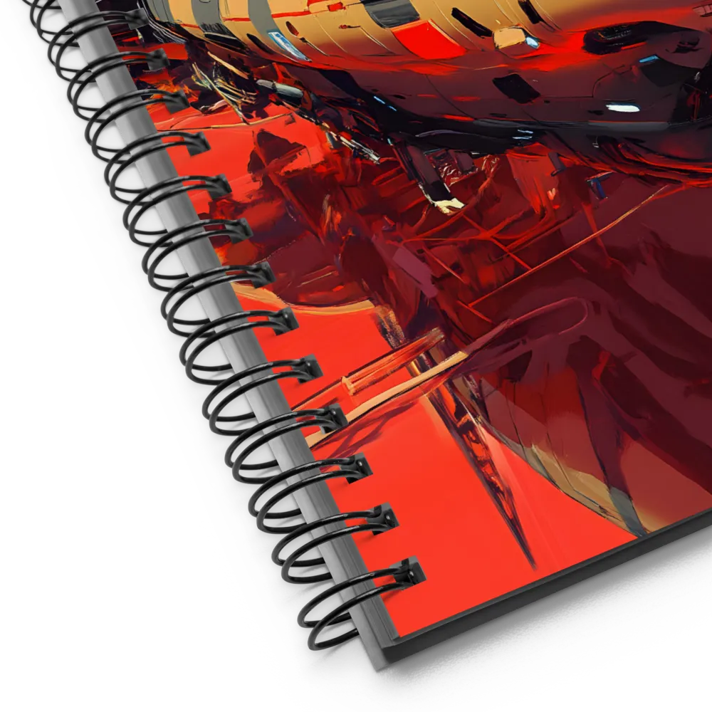 Hangar Bay Odyssey 
 Spiral Notebook | 140 pages
