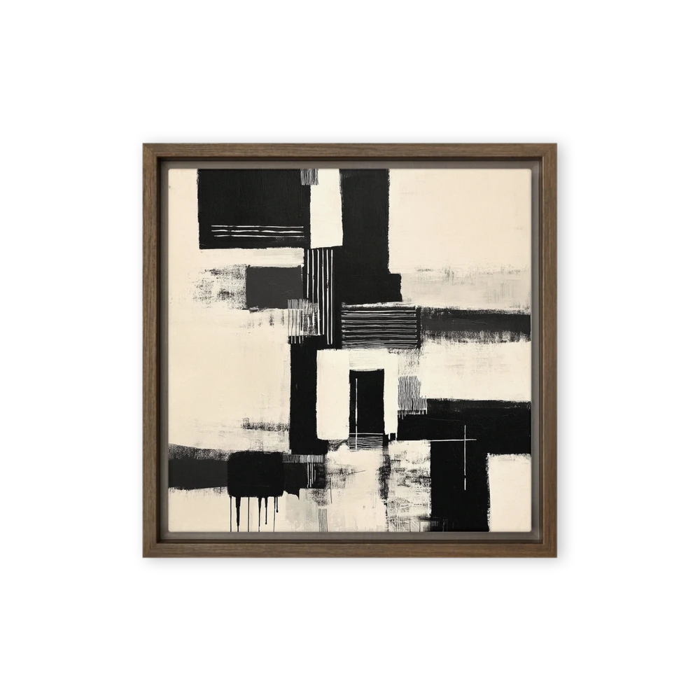 Monochromatic Structure | Art Print