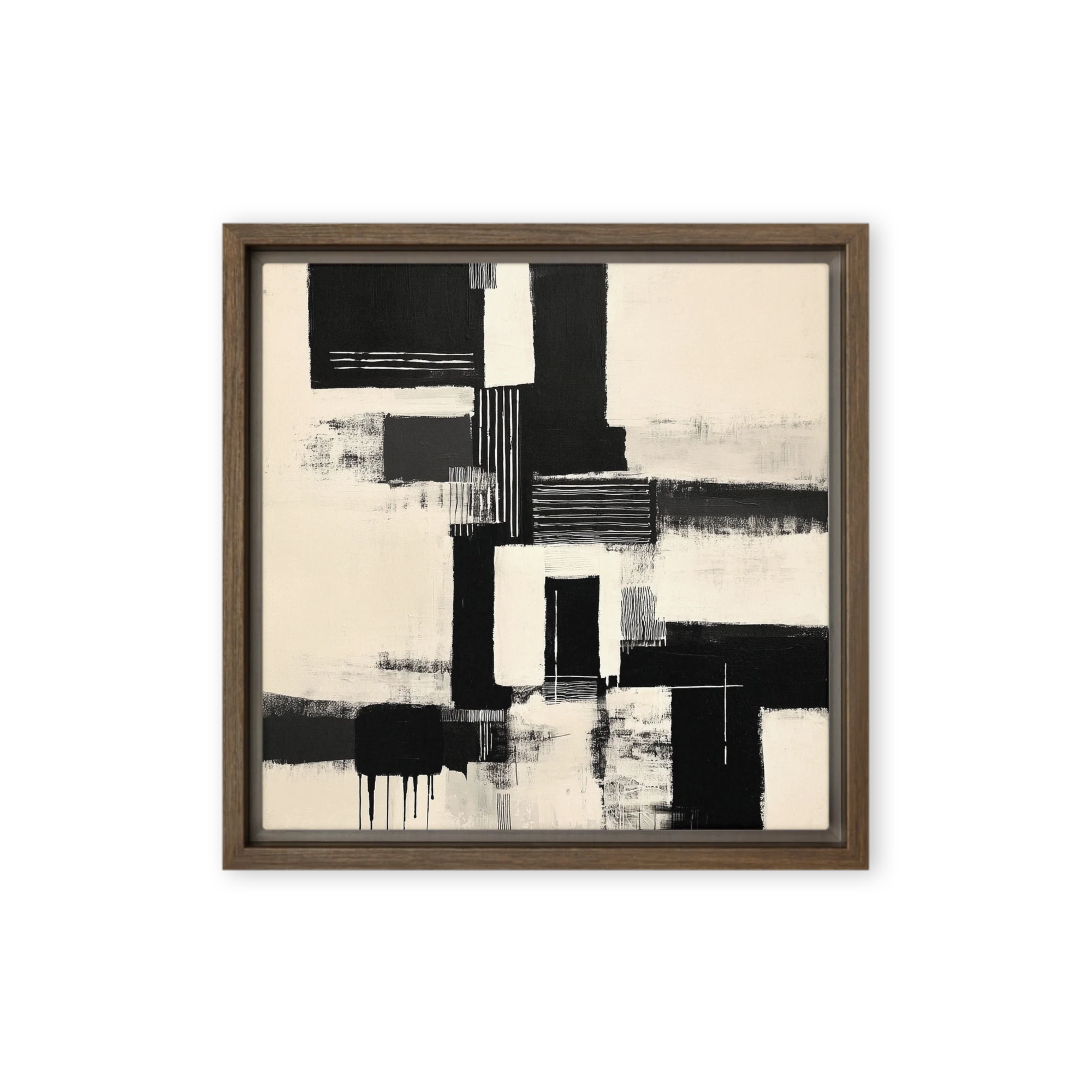 Monochromatic Structure | Art Print