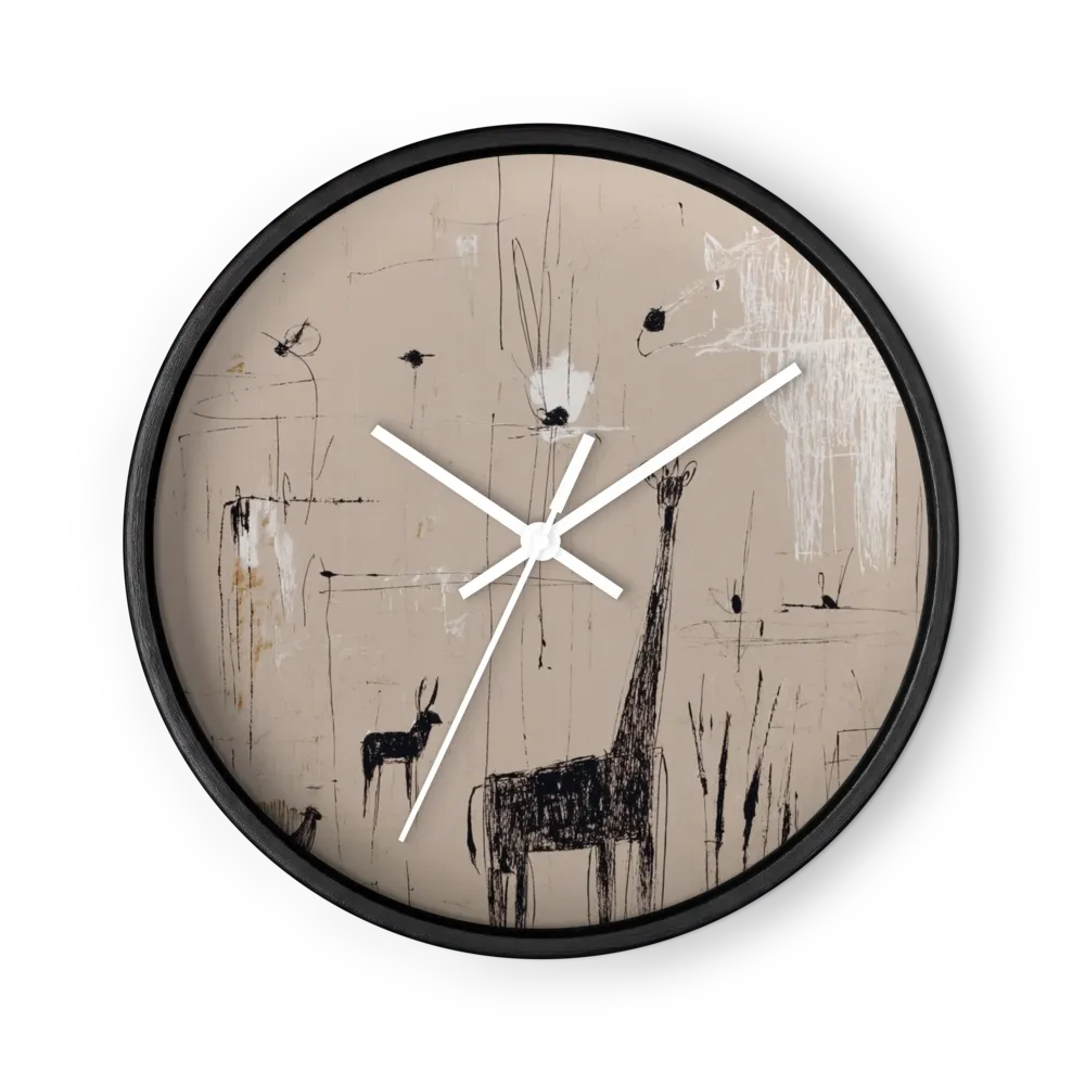 Savannah Sketch | Wall Clock