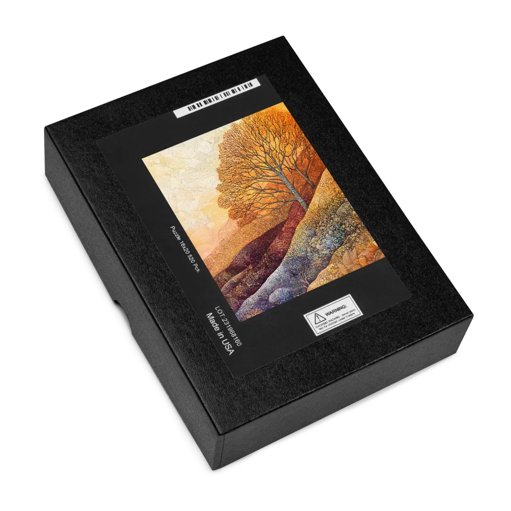 Textured Autumn Hills 
 Jigsaw Puzzle