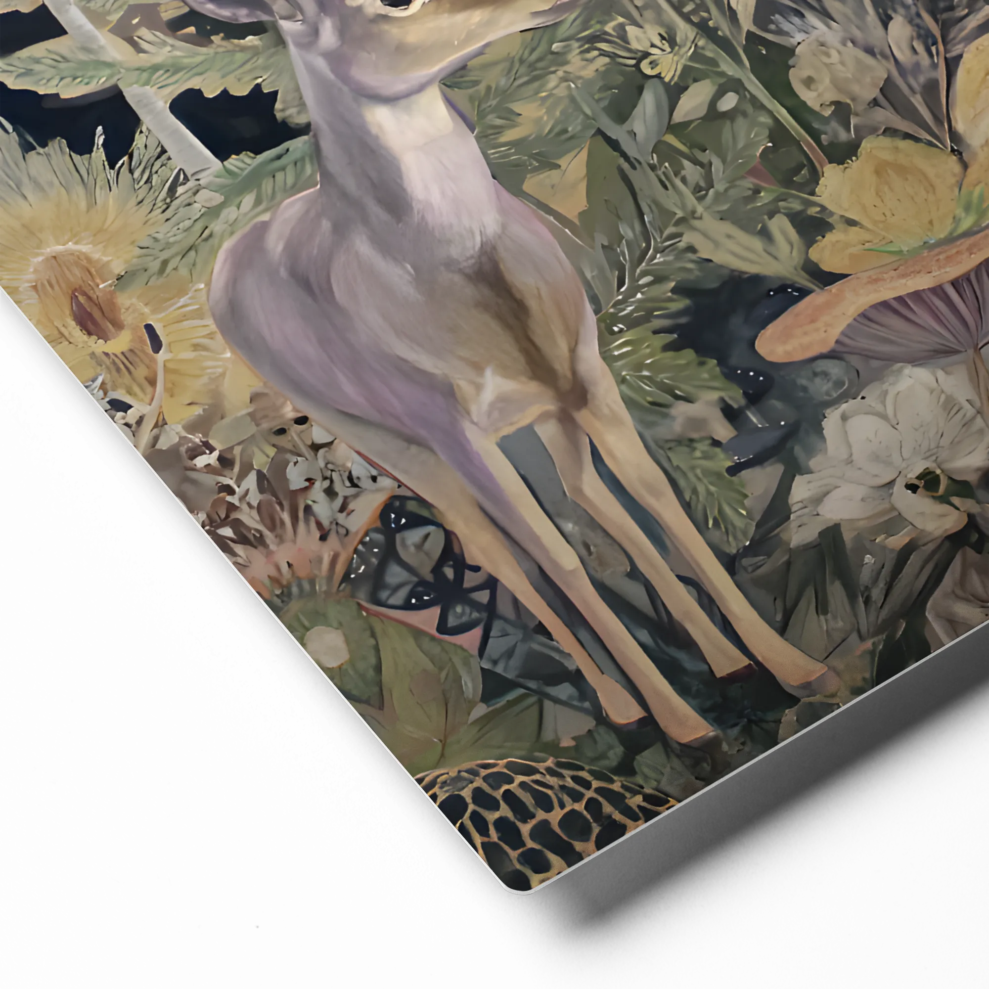 Enchanted Forest Nocturne 
 Canvas | 8″x 8″
