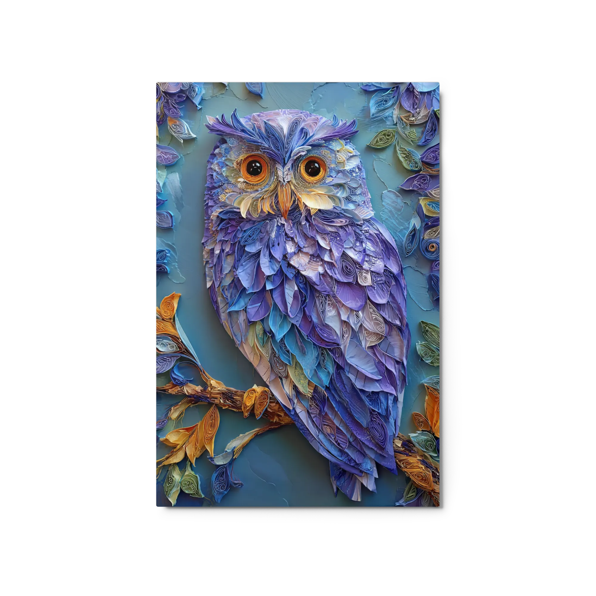 The Quilled Owl | Art Print