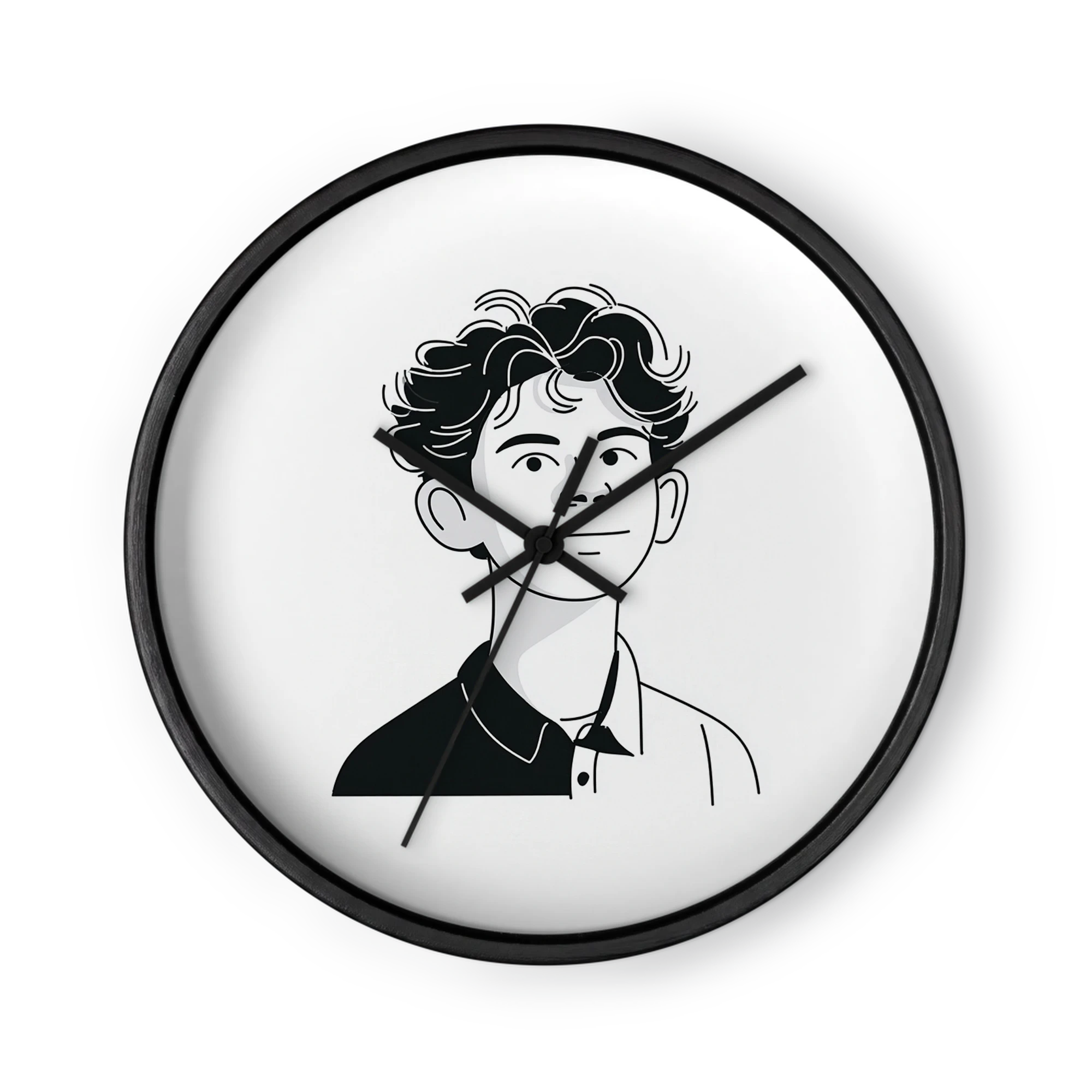 Curly Hair Portrait