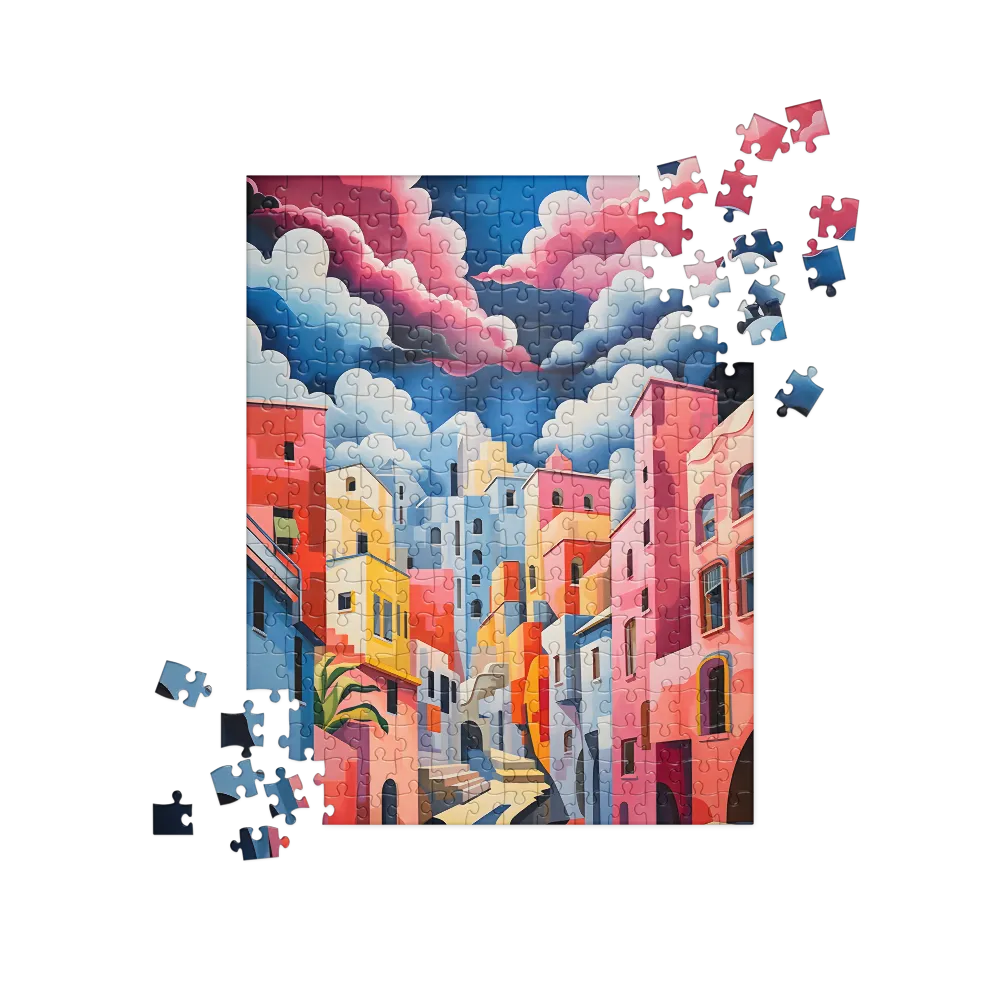 Whimsical Cityscape