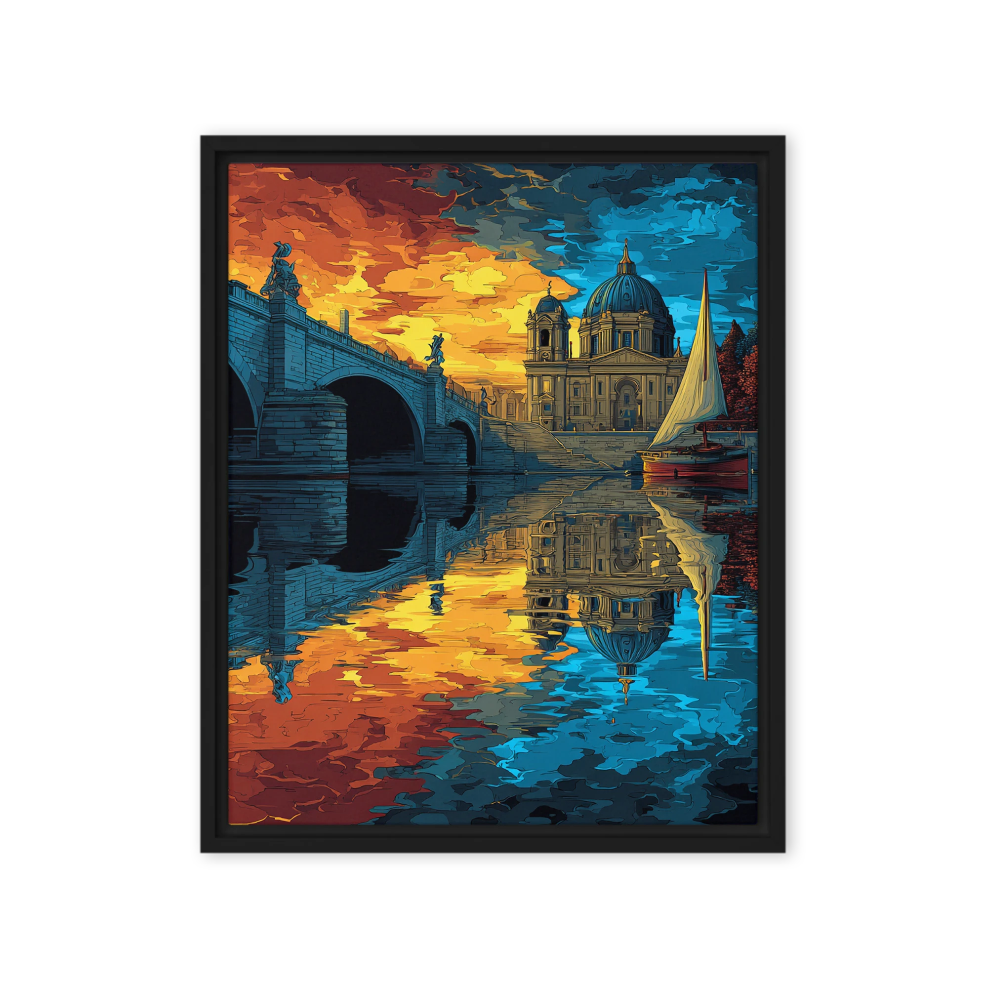 Urban Reflections at Twilight