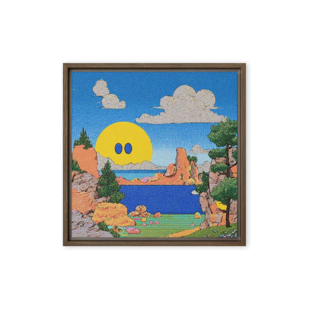 Sun Over the Lake | Art Print