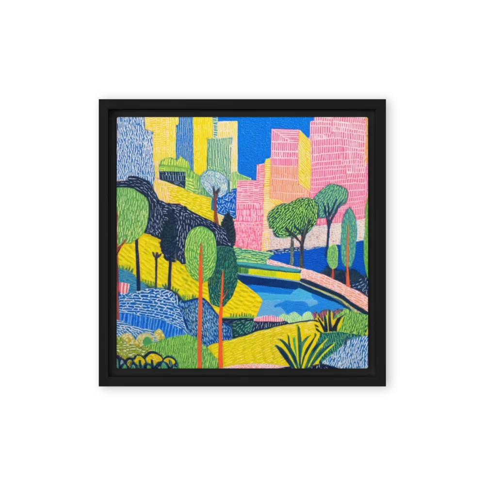 Vibrant Urban Haven | Art Print