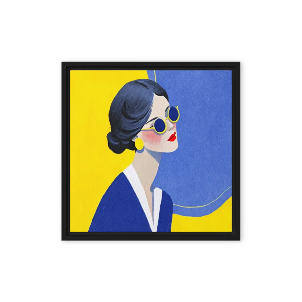 Cobalt & Gold | Art Print