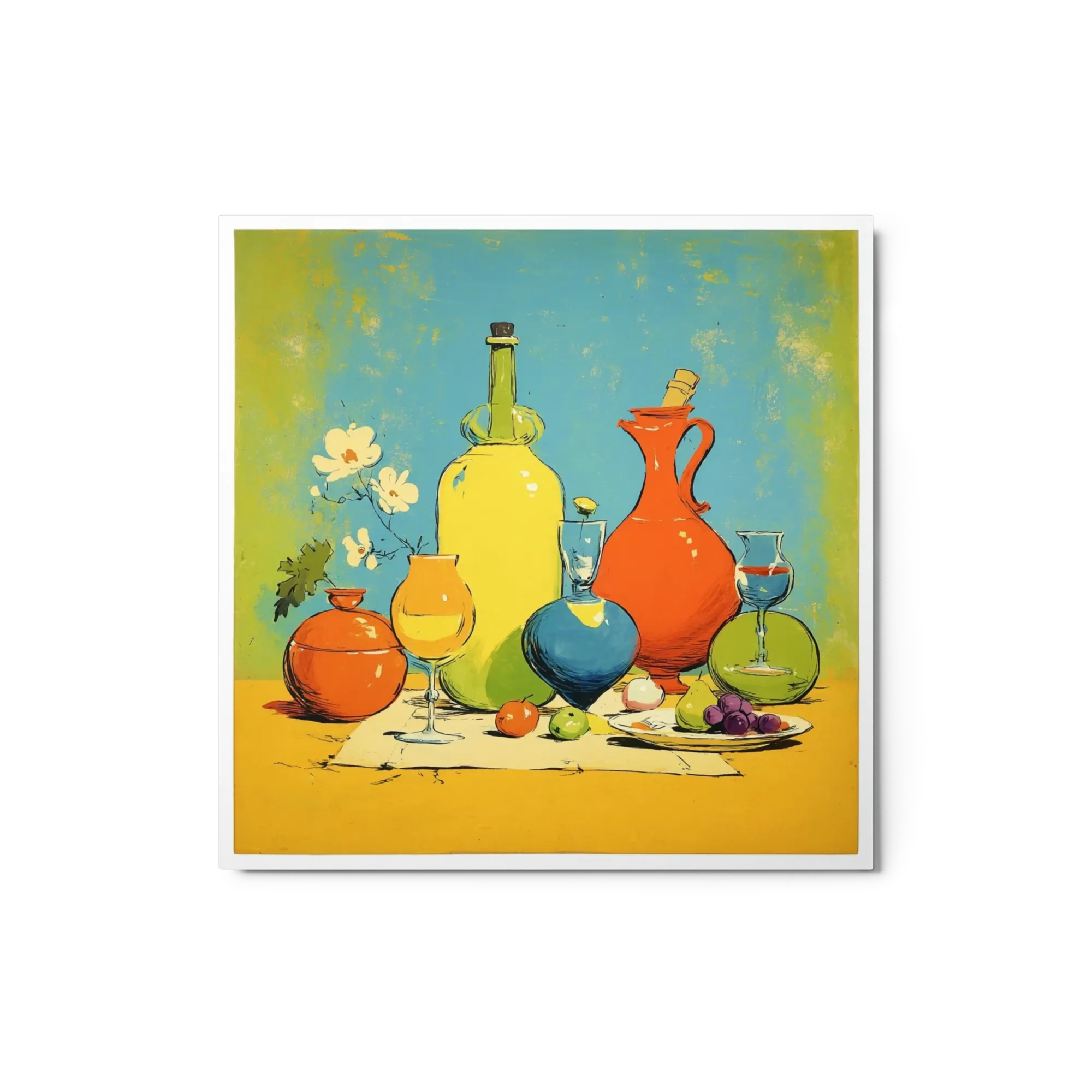 Mid-Century Flaschen Stillleben