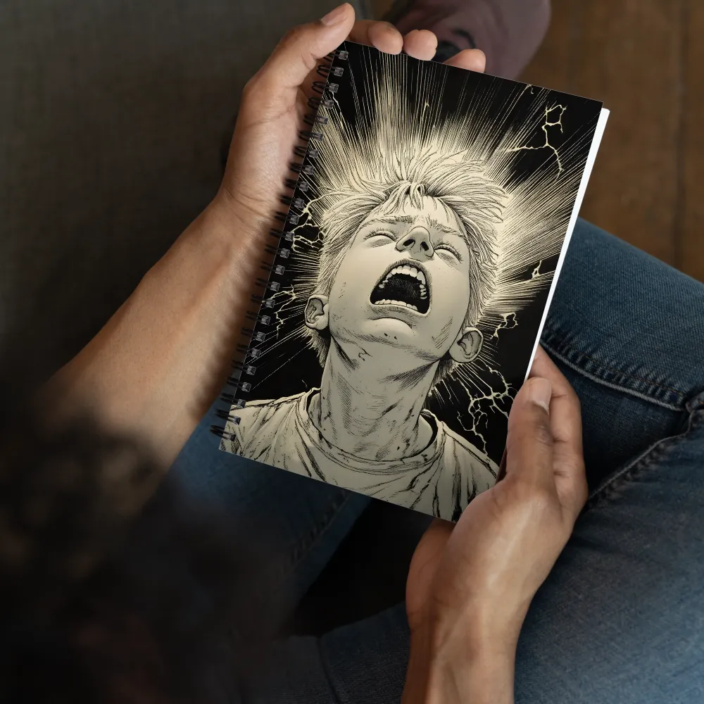The Burst of Emotion 
 Spiral Notebook | 140 pages