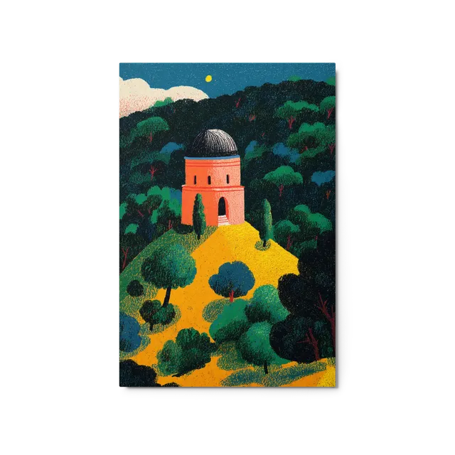 The Hilltop Observatory | Art Print