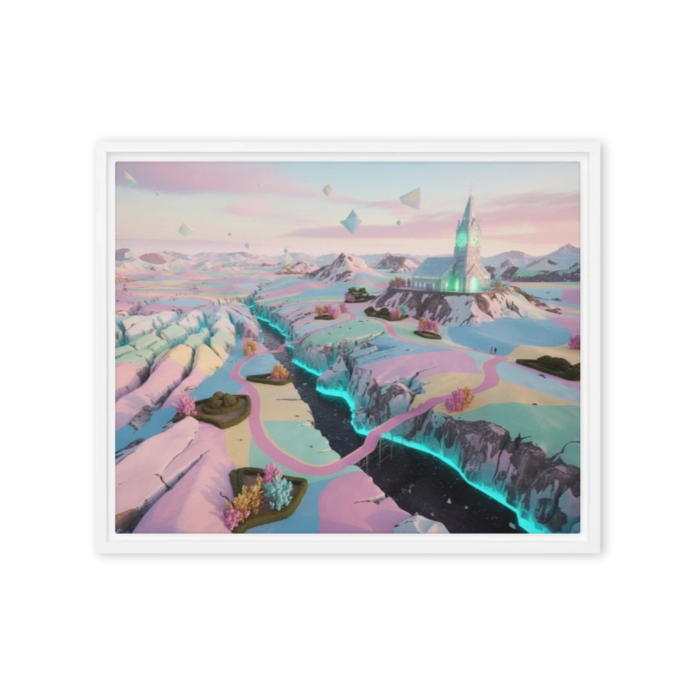 Luminous Pastel Valley