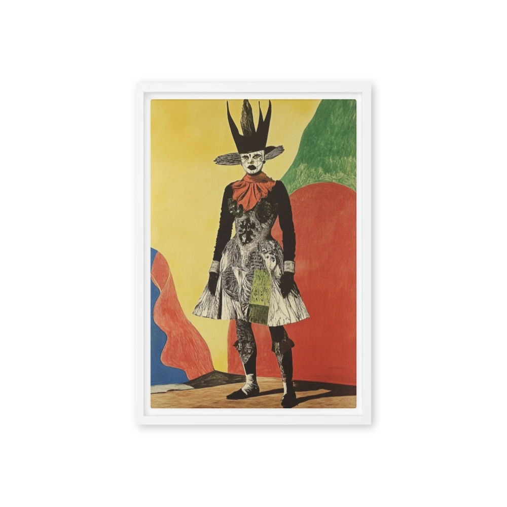 Surrealist Figure Collage