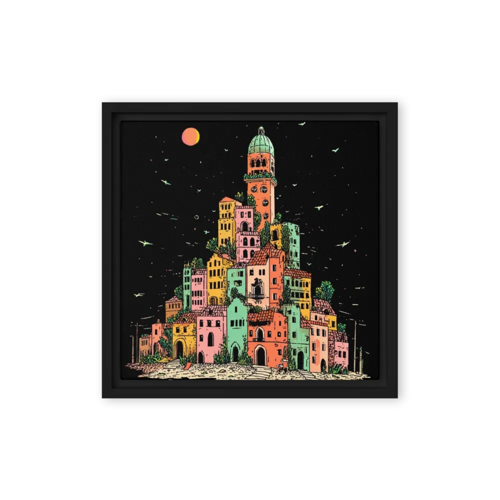 Nighttime Citadel | Art Print