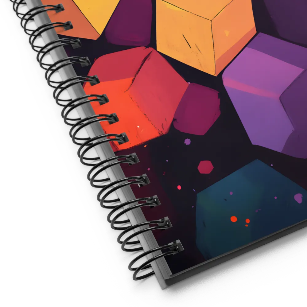 Cosmic Cube Composition 
 Spiral Notebook | 140 pages
