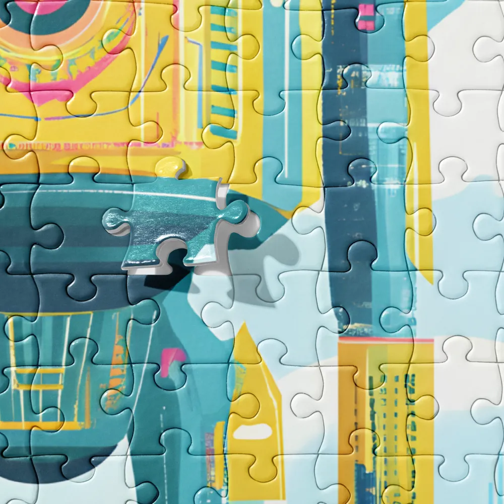 Colossus of Tomorrow 
 Jigsaw Puzzle in Tin Box