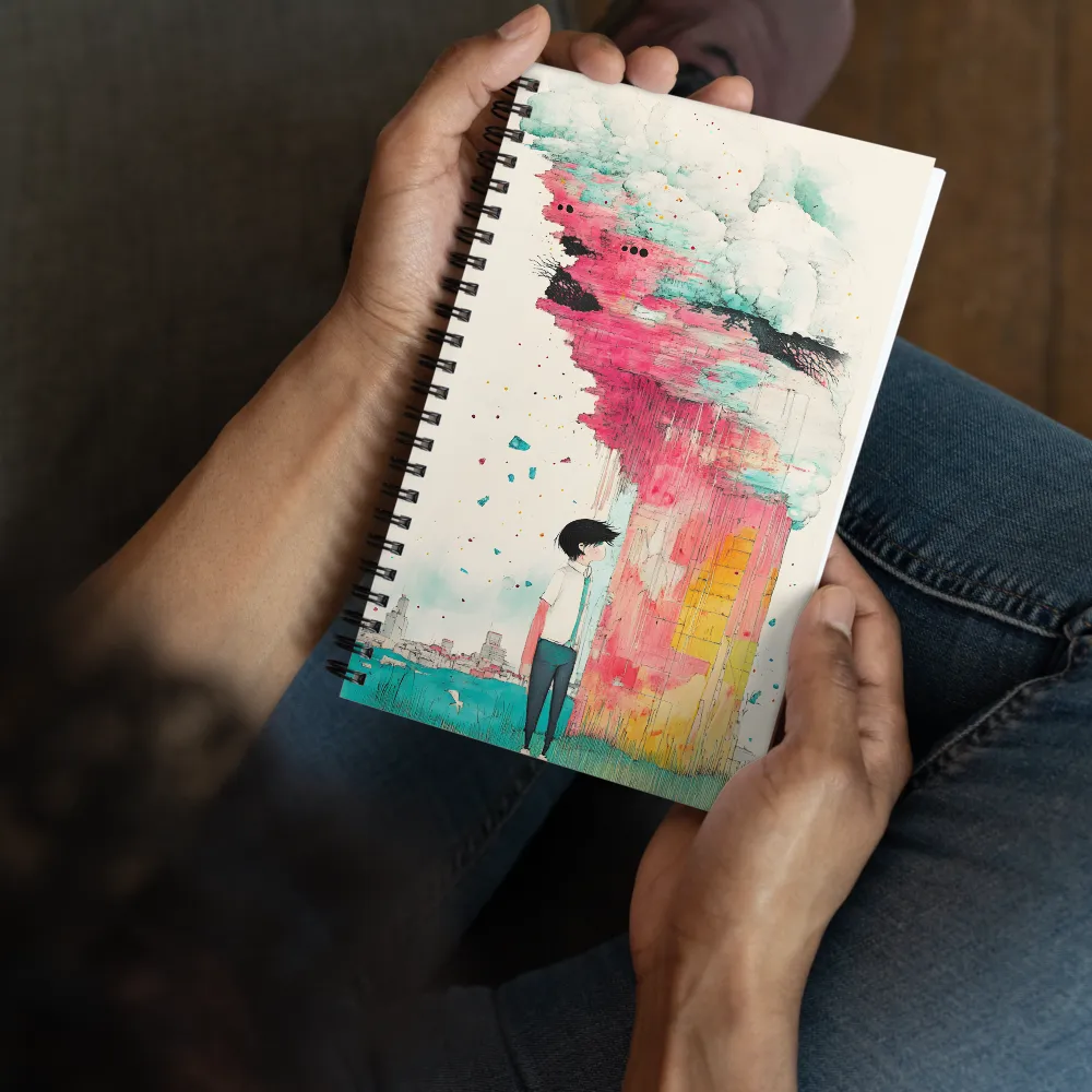 Urban Decay Reverie 
 Spiral Notebook | 140 pages