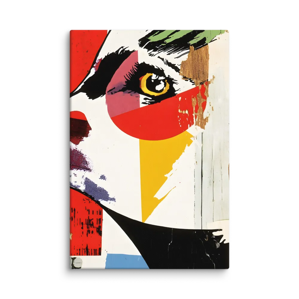 Fragmented Gaze 
 Canvas | 40″x 60″