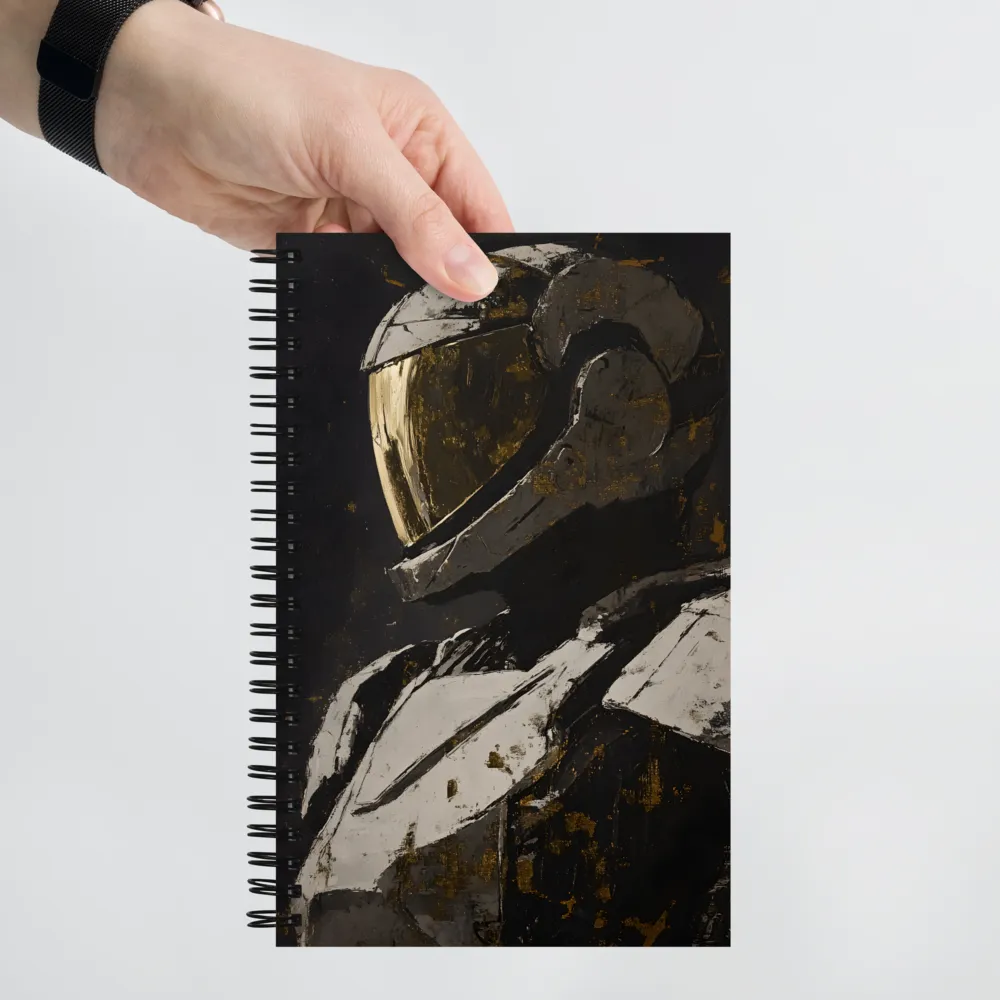 Golden Visor Sentinel 
 Spiral Notebook | 140 pages