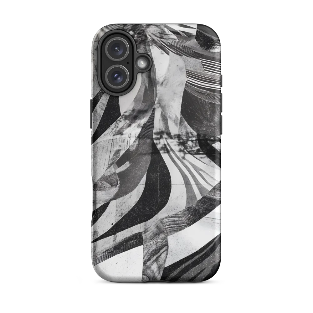 Monochromatic Waves | Phone Case