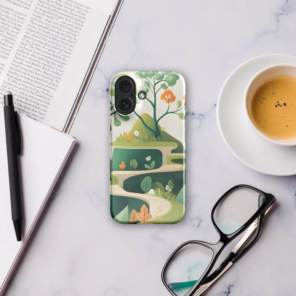 The Winding Path 
 iPhone 14 Plus | Tough Case