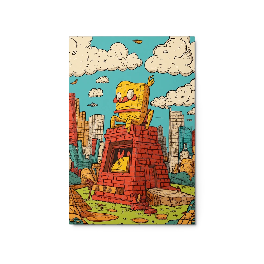 Urban Duck Overlook | Art Print