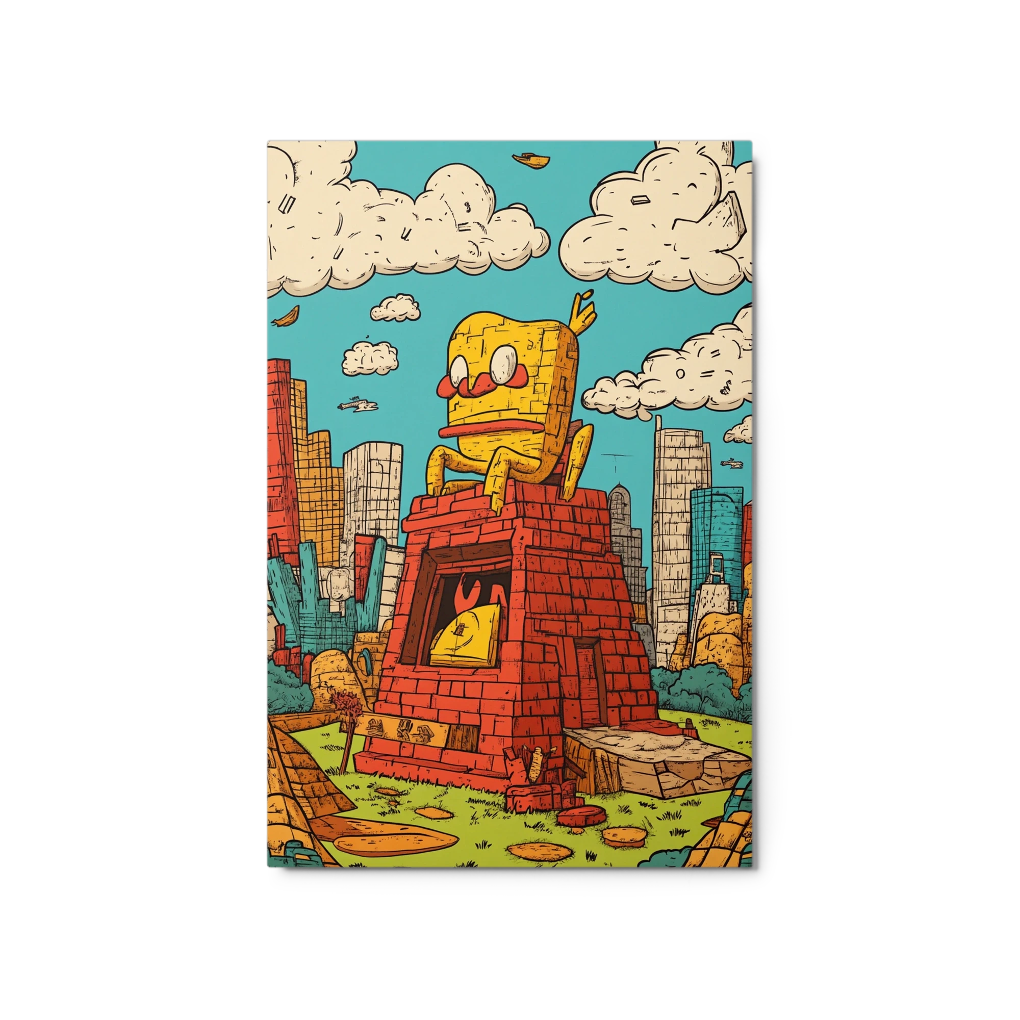 Urban Duck Overlook | Art Print