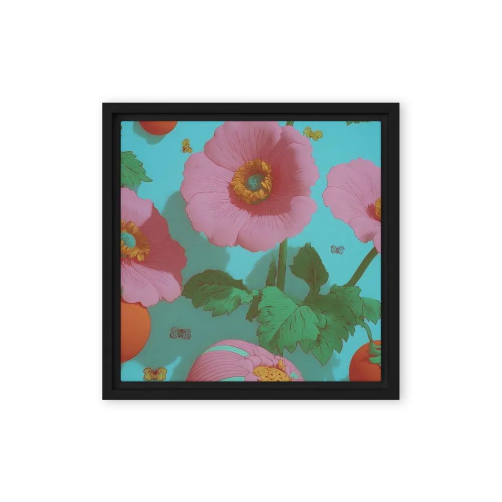 Botanical Garden with Persimmons | Art Print