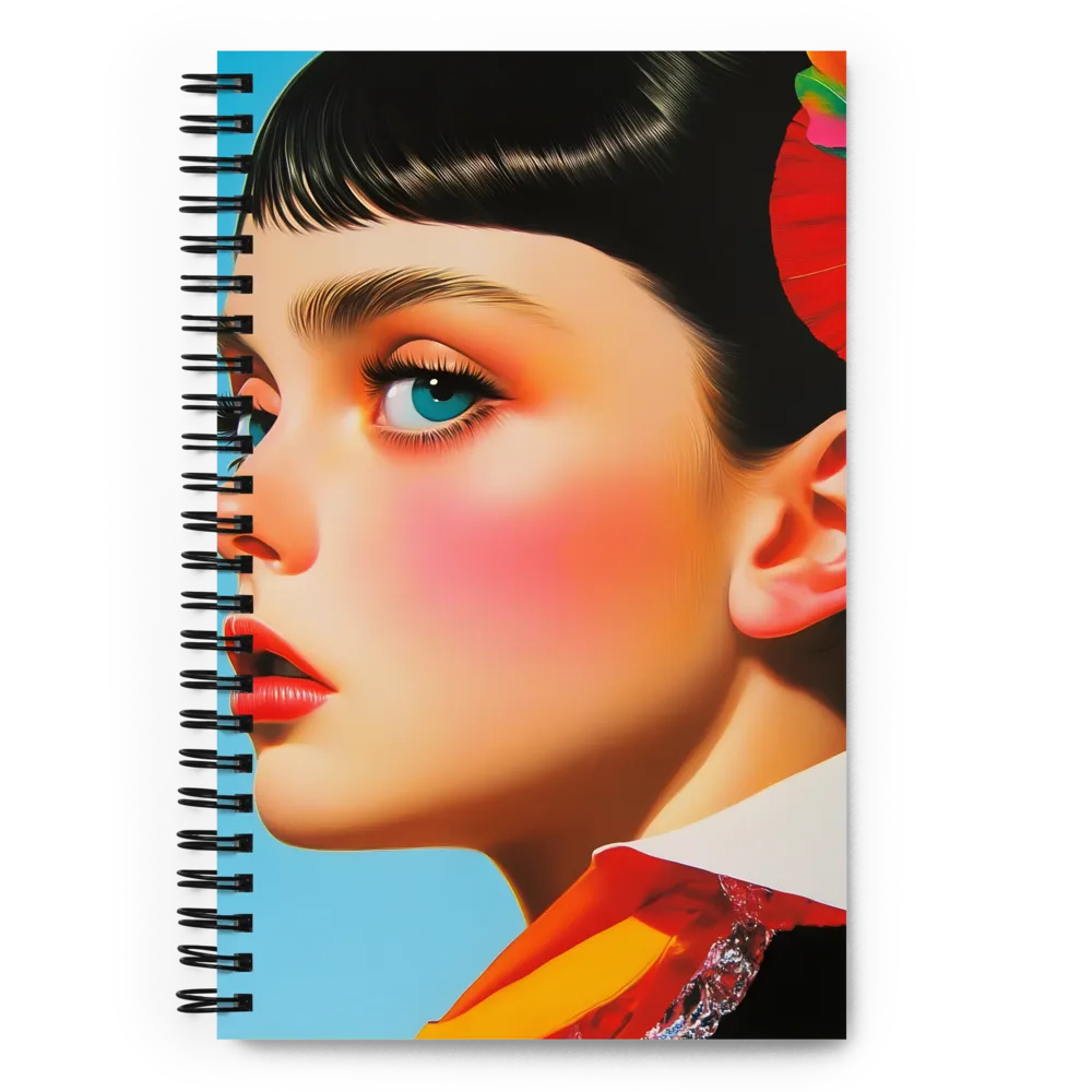 Radiant Gaze 
 Spiral Notebook | 140 pages