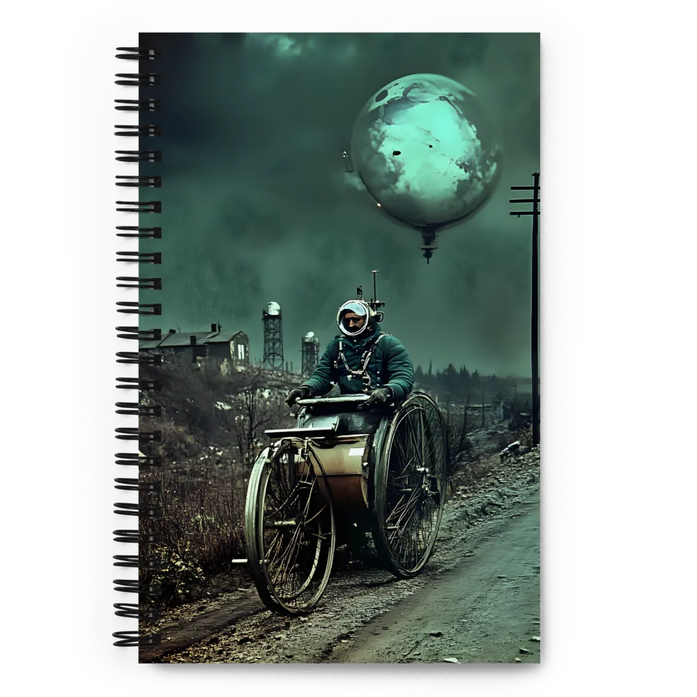 The Lunar Voyager's Desolation 
 Spiral Notebook | 140 pages