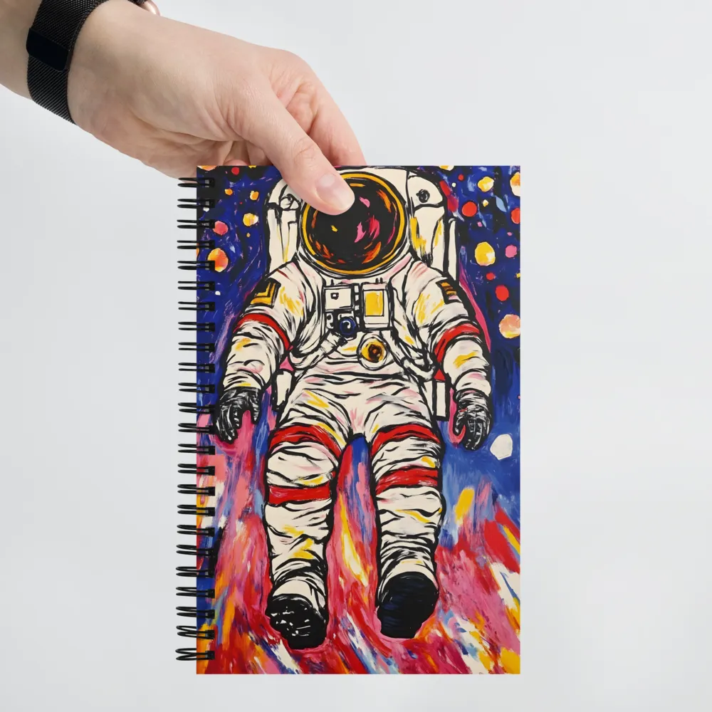 Cosmic Pop Astronaut 
 Spiral Notebook | 140 pages