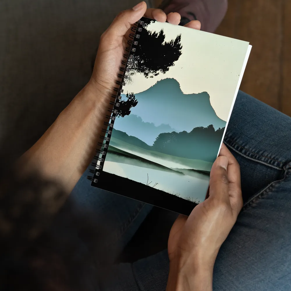 Misty Mountain Serenity 
 Spiral Notebook | 140 pages