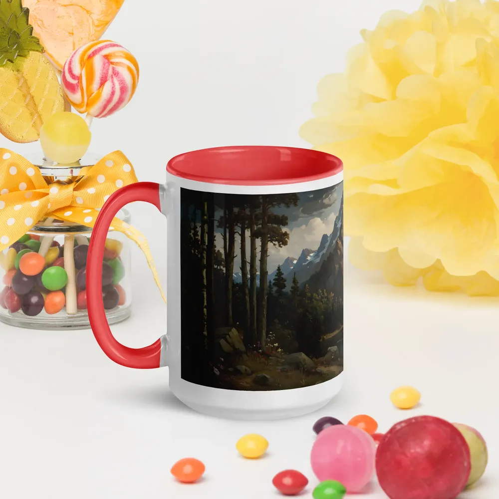 Alpine Reflection 
 Mug with Black inside | 15 oz