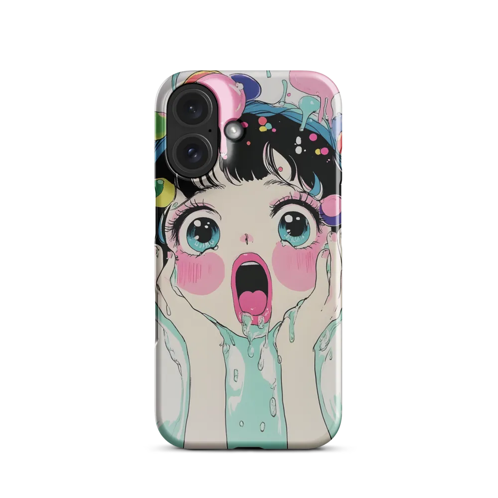 Screaming Anime Girl 
 iPhone 15 Plus | Tough Case