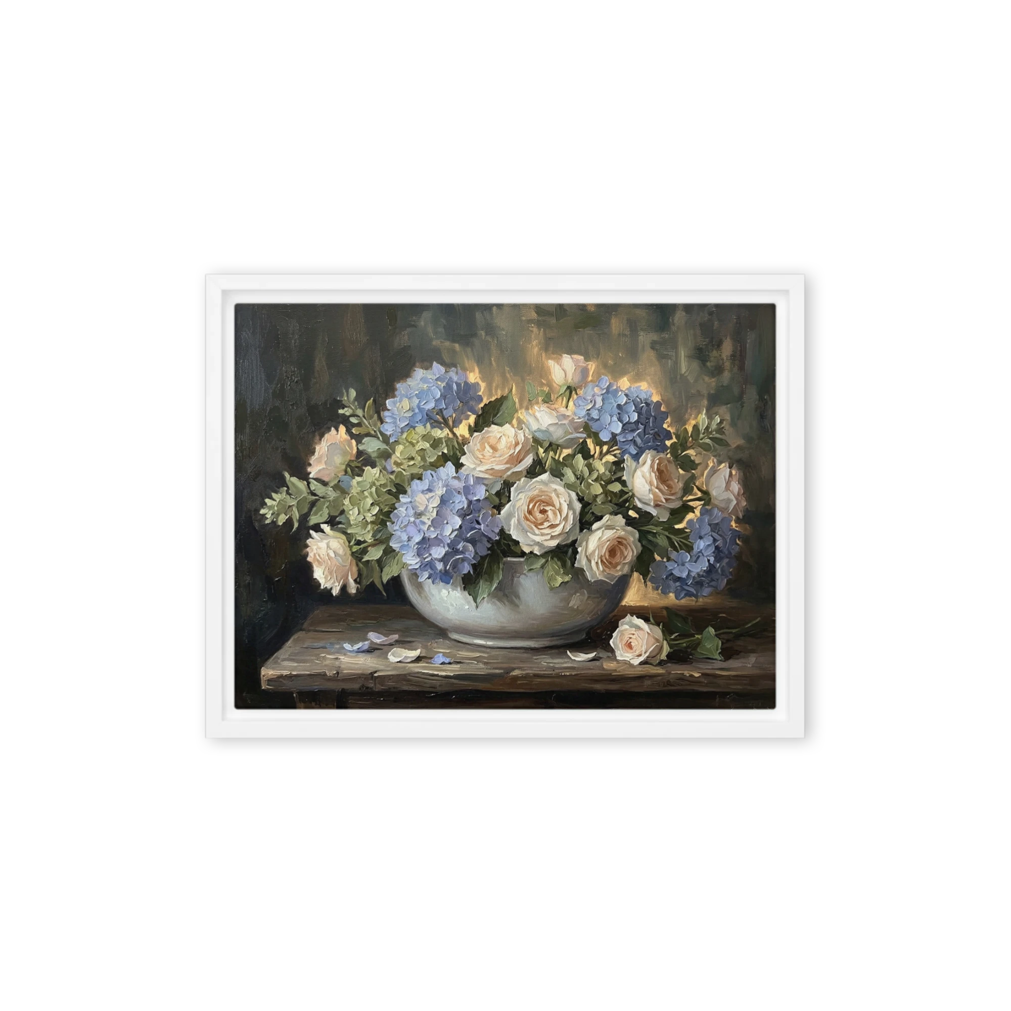 Impressionist Floral Arrangement