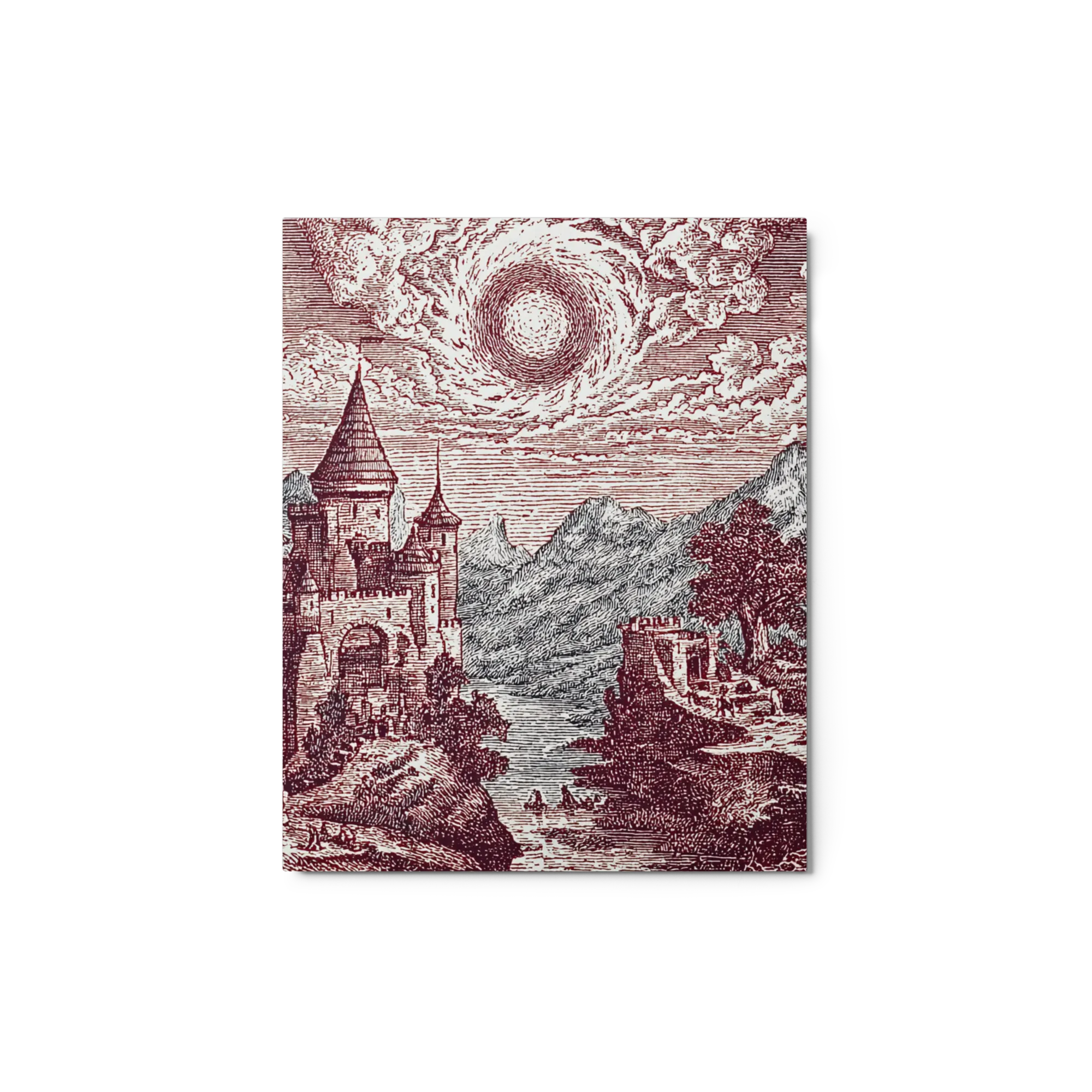 Fantastical Engraved Landscape