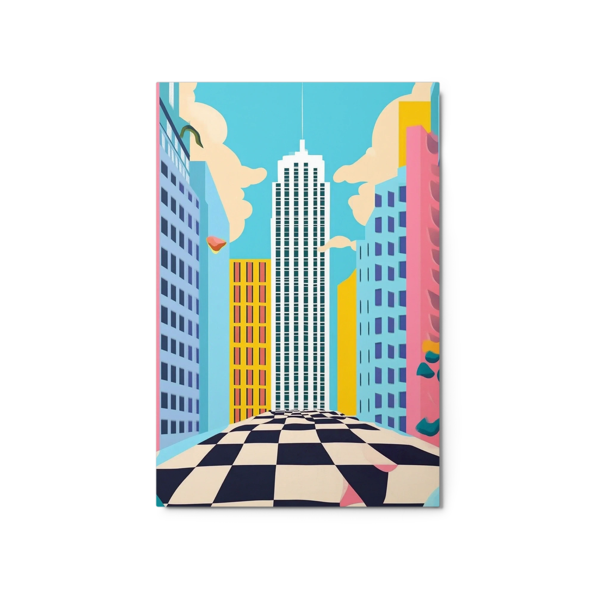 Surreal Cityscape Illustration