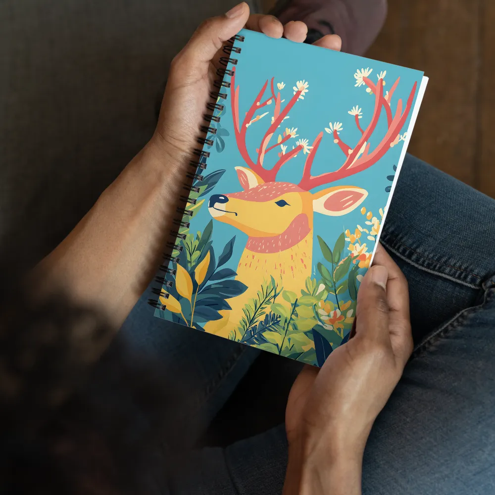 Whimsical Deer amidst Nature