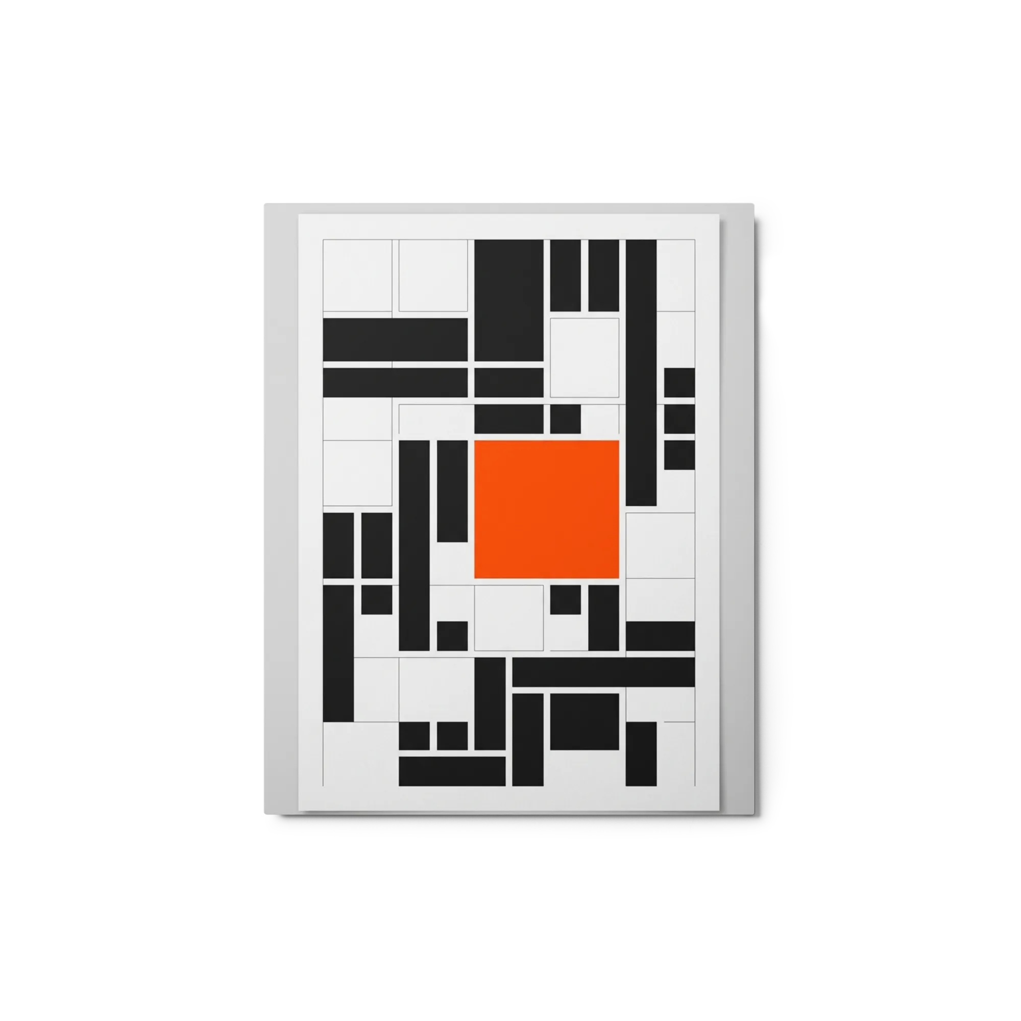 De Stijl Geometric Composition