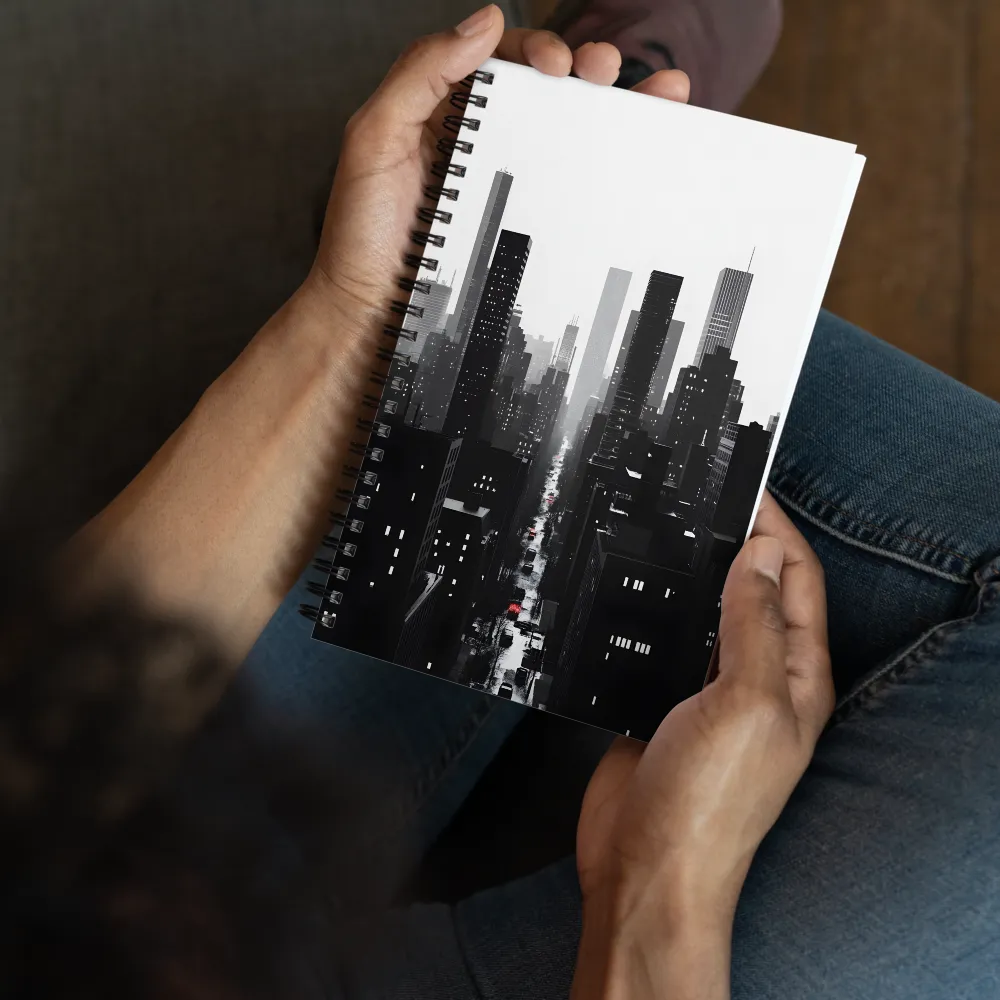 Urban Noir Night 
 Spiral Notebook | 140 pages