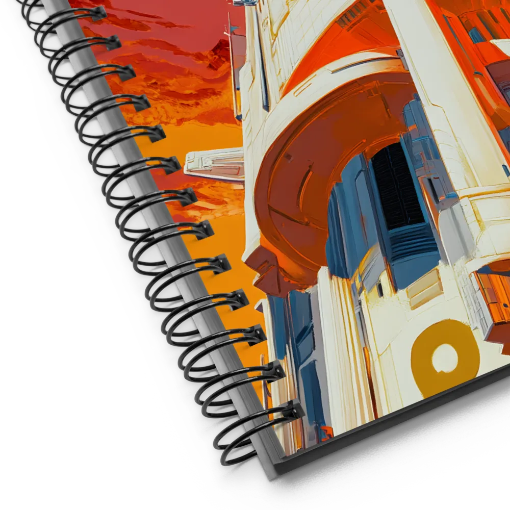 Ascending Horizon 
 Spiral Notebook | 140 pages