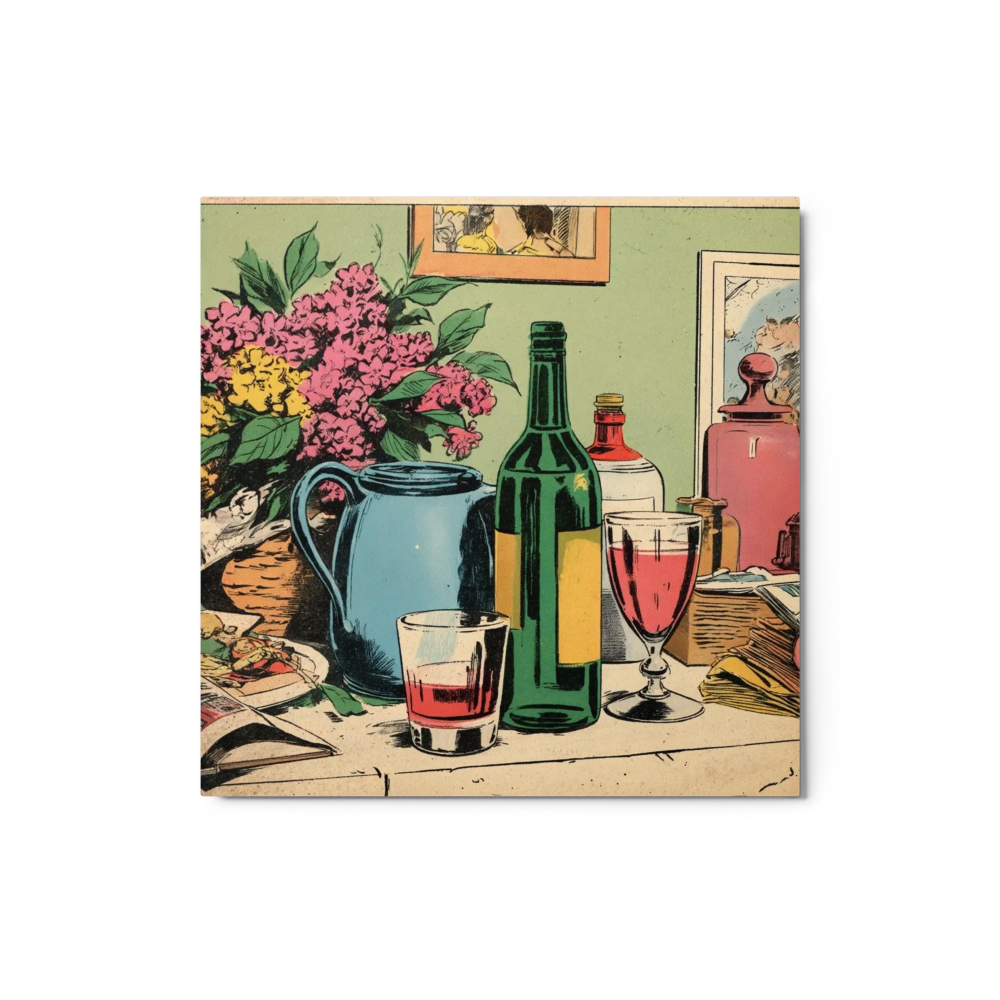 Still Life in Ben-Day Dots