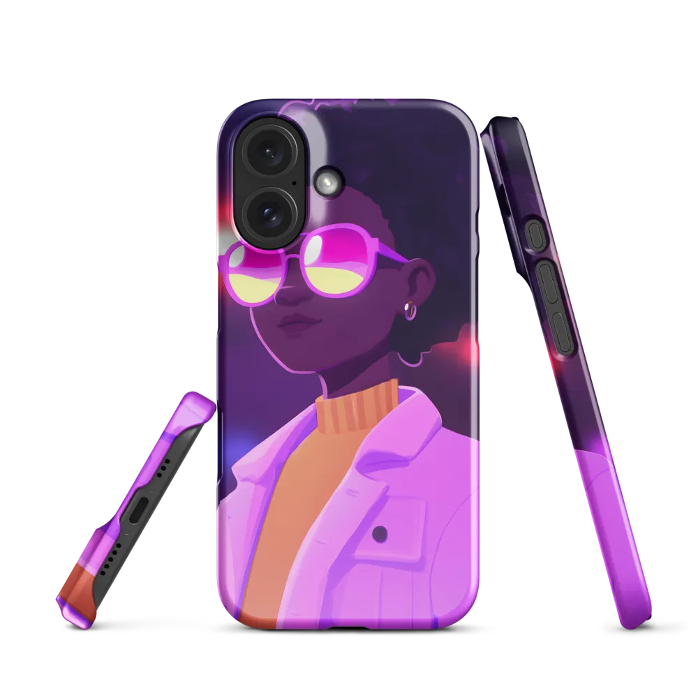 Neon Nights Portrait 
 Samsung Galaxy S21 FE | Tough Case